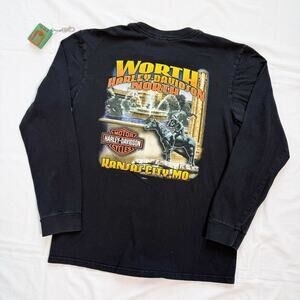 Harley Davidson Kansas City Long Sleeve T-Shirt - M